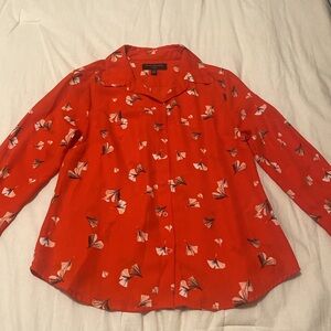 NWOT Banana Republic Button Up Blouse